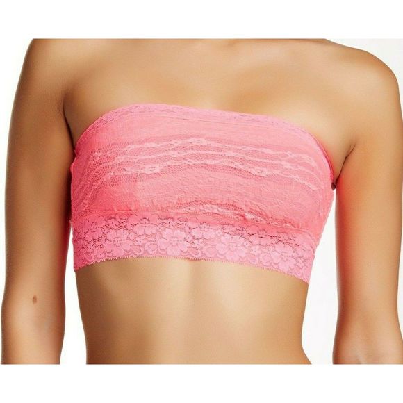 Free People Other - Free People Lace Bandeau Pink Lemonade